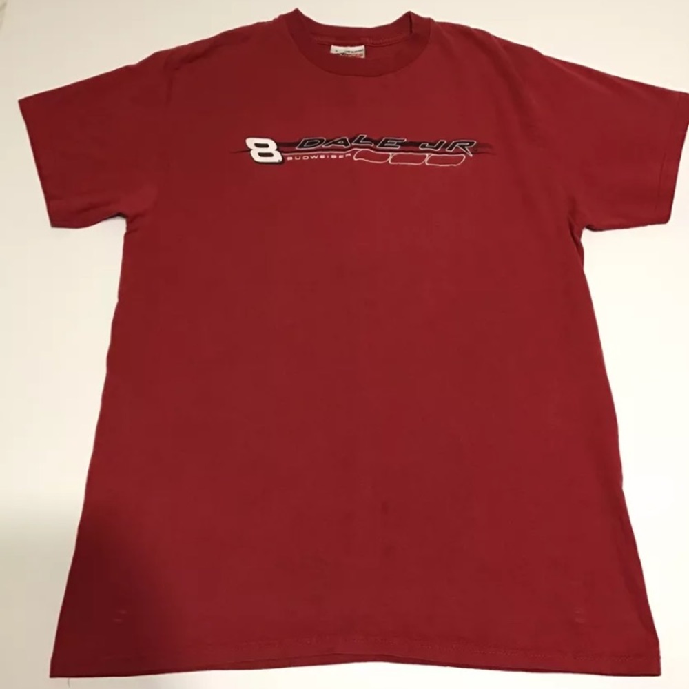 Nascar Dale Earnhardt Jr Spell Out Graphic T